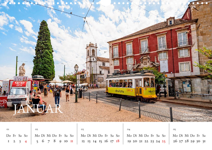 Kalender Lissabon 2026