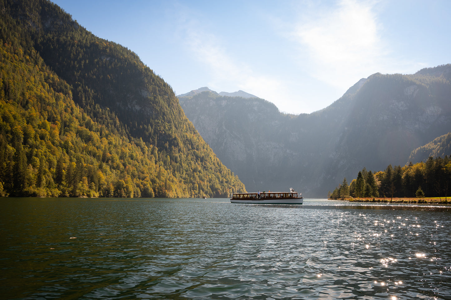 Schifffahrt auf dem Königssee