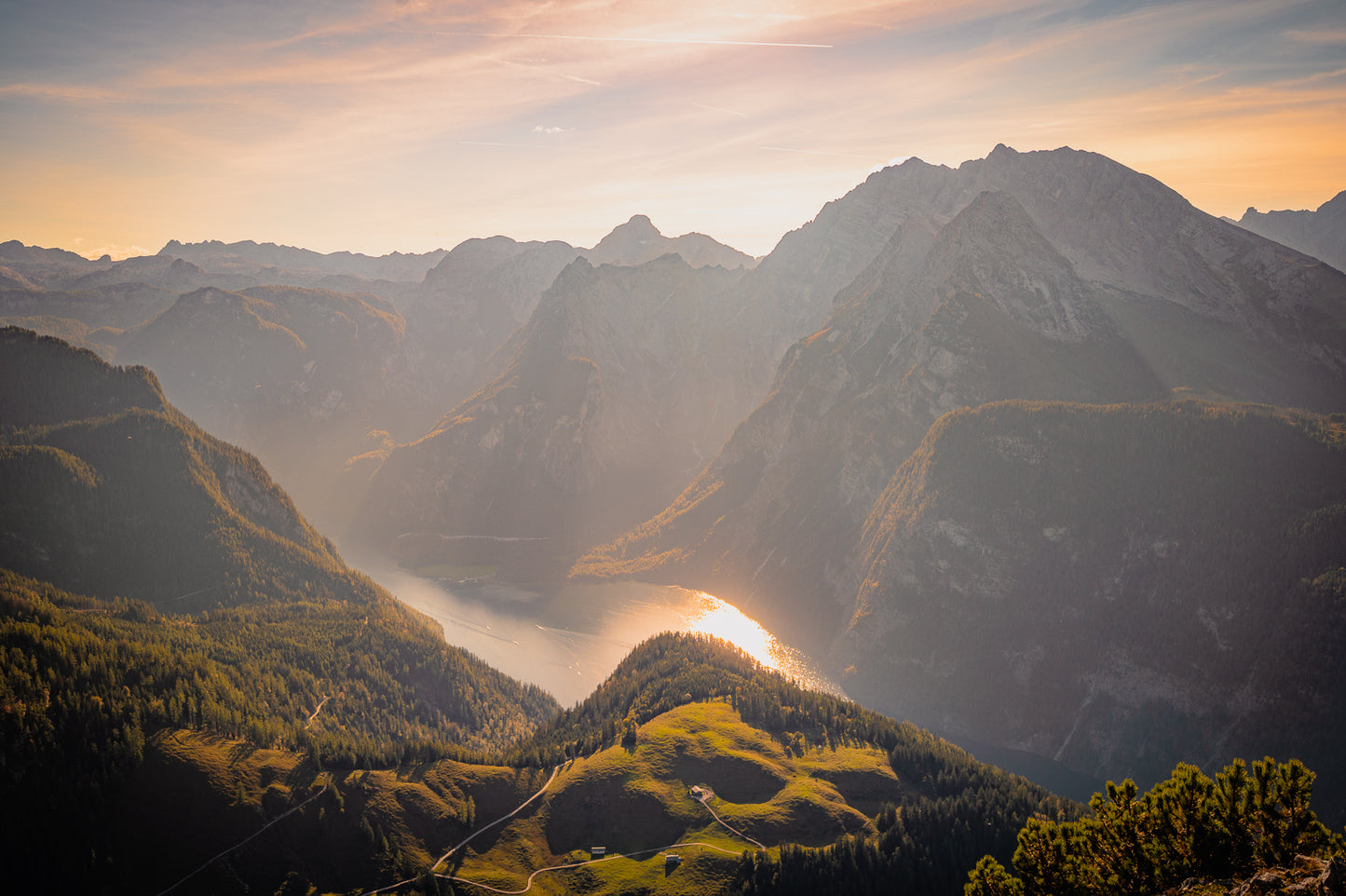 Blick vom Jenner auf den Königssee 2