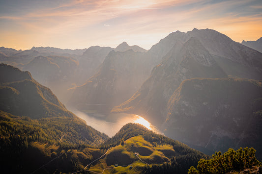 Blick vom Jenner auf den Königssee 2