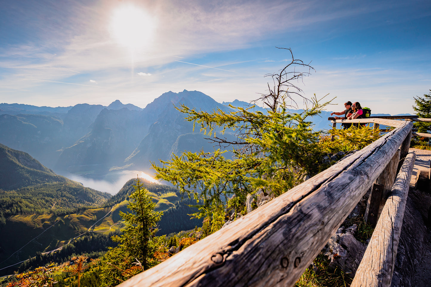 Blick vom Jenner auf den Königssee 1