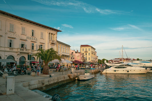 Im Hafen von Porec