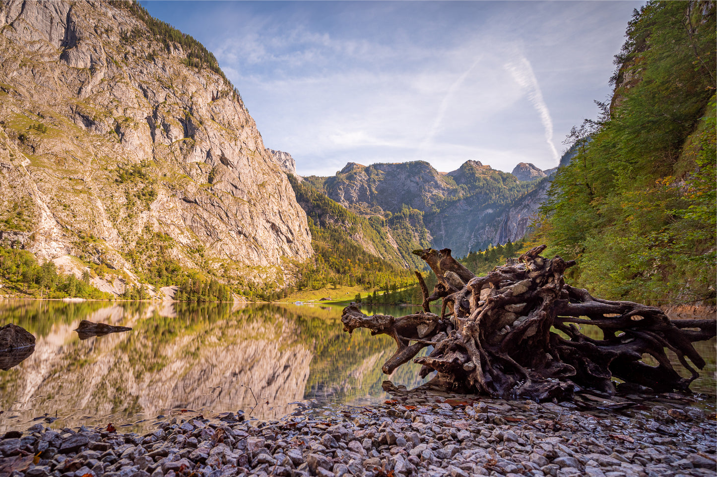 Spiegelungen im Obersee