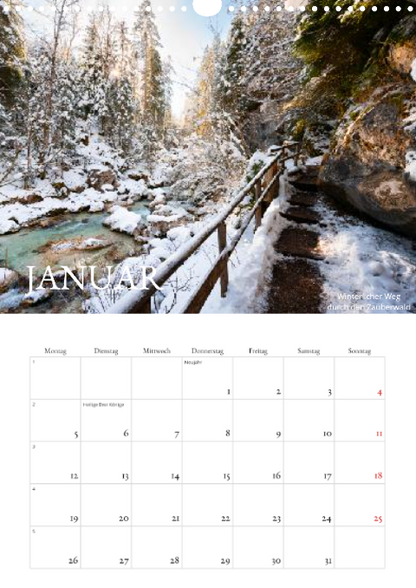 Kalender Berchtesgaden 2026