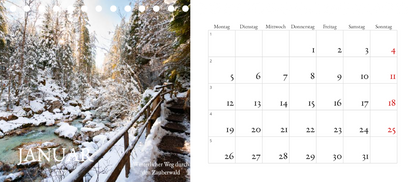 Kalender Berchtesgaden 2026